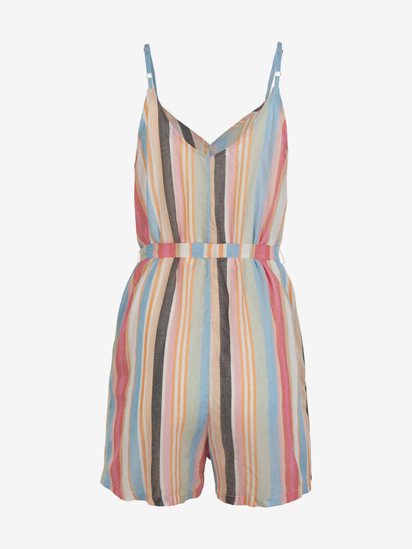 O'Neill Modro-béžový dámský pruhovaný overal O'Neill LW PLAYSUIT – MIX ANDMATCH