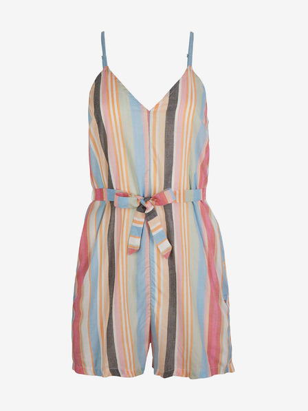O'Neill Modro-béžový dámský pruhovaný overal O'Neill LW PLAYSUIT – MIX ANDMATCH