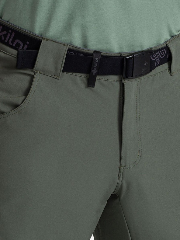 Kilpi Tmavě zelené pánské kraťasy Kilpi Navia