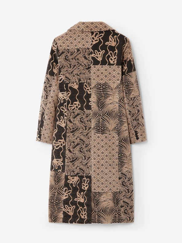 Desigual Dámský vzorovaný kabát Desigual Niza