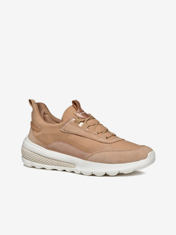Geox Hnědé dámské tenisky Geox Spherica Actif