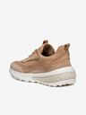 Geox Hnědé dámské tenisky Geox Spherica Actif