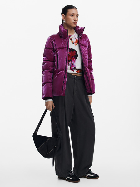 Desigual Dámská zimní prošívaná bunda Desigual Flam
