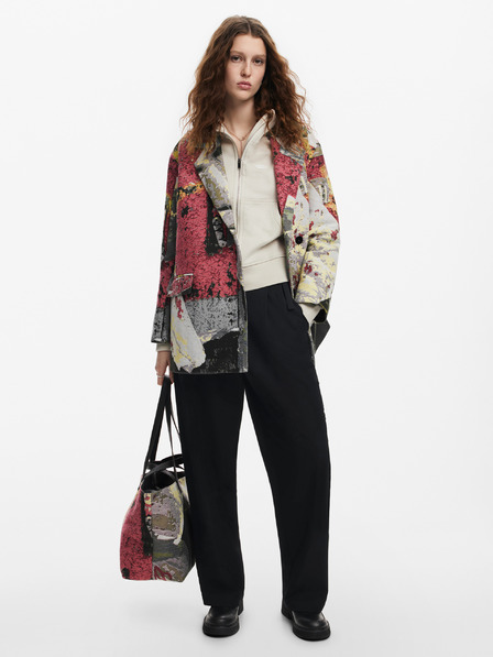 Desigual Dámský květovaný kabát Desigual Poster Lacroix