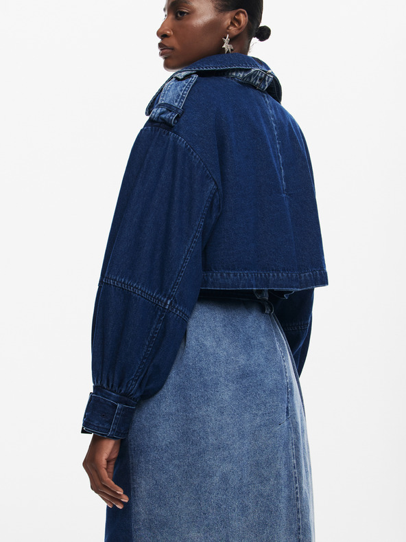 Desigual Dámský džínový trenčkot Desigual Berlin