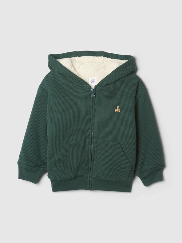 GAP Baby zateplená sherpa mikina