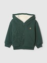 GAP Baby zateplená sherpa mikina