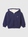 GAP Baby zateplená sherpa mikina GAP