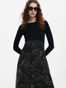 Desigual Dámské květované šaty Desigual Dark Pensee Lacroix