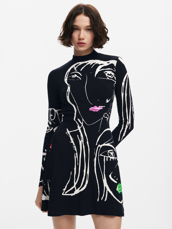 Desigual Dámské vzorované šaty Desigual Oregon