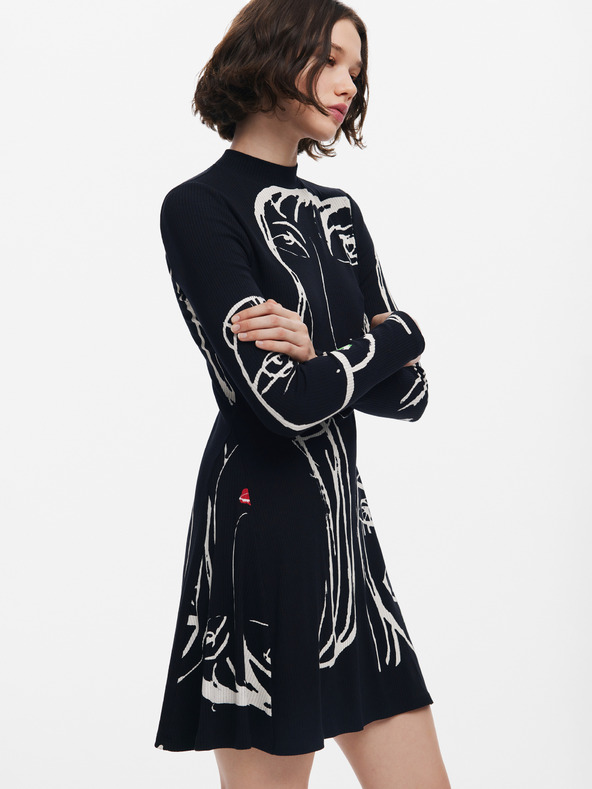 Desigual Dámské vzorované šaty Desigual Oregon