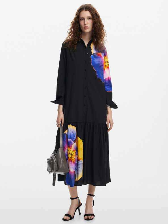 Desigual Dámské košilové šaty Desigual Pensamento-Lacroix