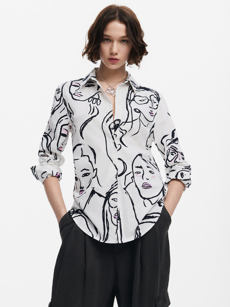 Desigual Dámská vzorovaná košile Desigual Faces