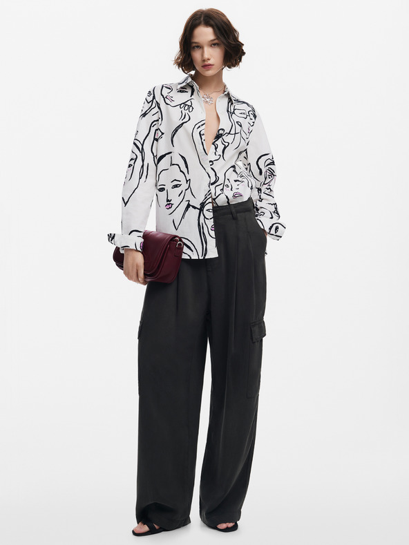 Desigual Dámská vzorovaná košile Desigual Faces