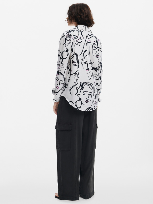 Desigual Dámská vzorovaná košile Desigual Faces