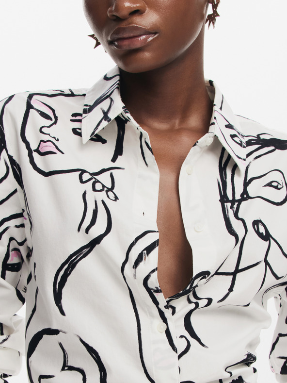Desigual Dámská vzorovaná košile Desigual Faces