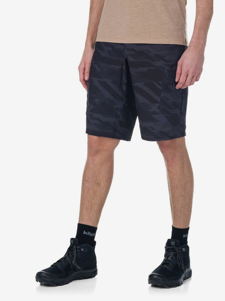 Kilpi Černé pánské kraťasy Kilpi ASHER-M