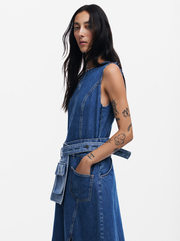 Desigual Dámské džínové šaty Desigual Nueva York