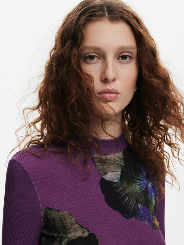 Desigual Dámské květované šaty Desigual Pensee Lacroix