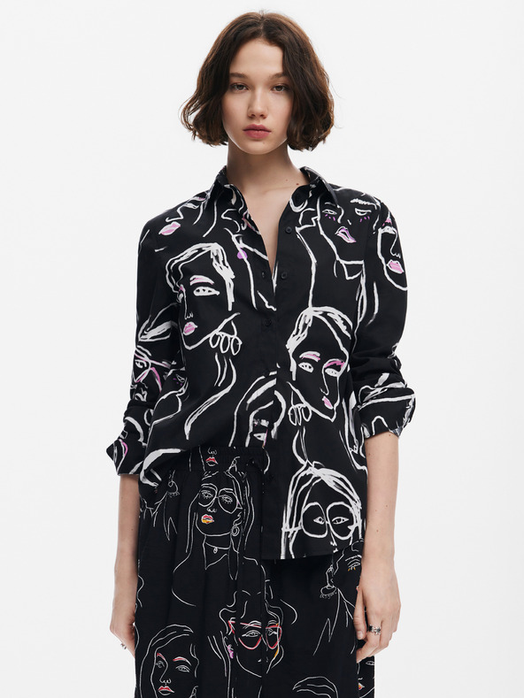 Desigual Dámská vzorovaná košile Desigual Faces