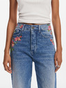 Desigual Dámské straight džíny Desigual Carina