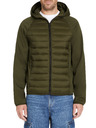 Celio Khaki pánská vesta s kapucí Celio Jushellsl