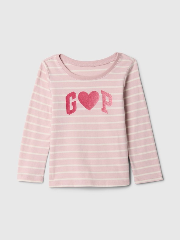 GAP Baby tričko s logem Gap