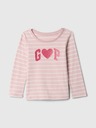 GAP Baby tričko s logem Gap