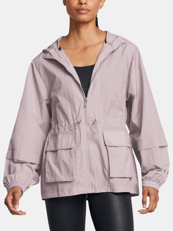 Under Armour Dámská bunda Under Armour Crinkle Woven Jacket
