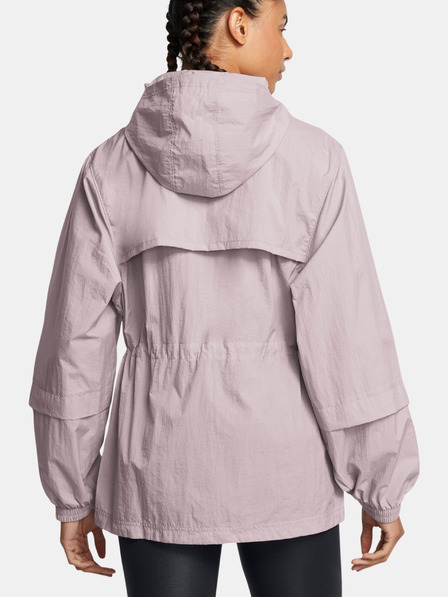 Under Armour Dámská bunda Under Armour Crinkle Woven Jacket