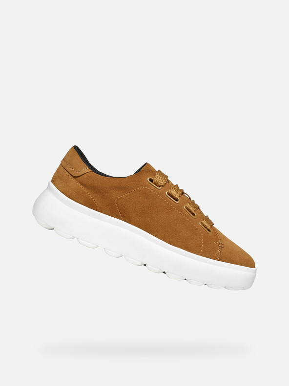 Geox Hnědé dámské tenisky Geox Spherica EC4.1