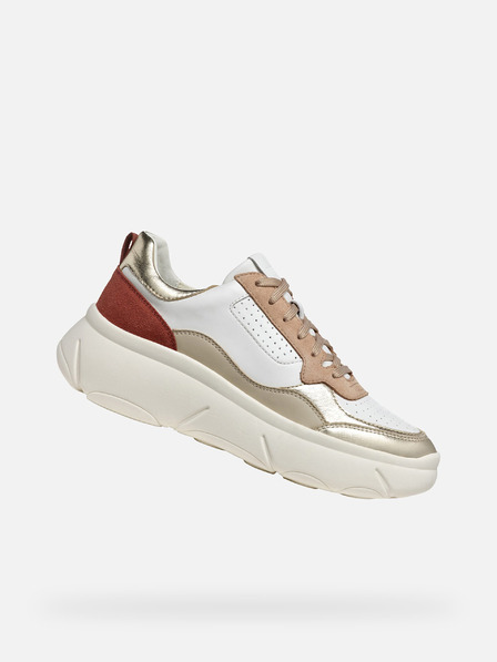 Geox Bílé dámské tenisky Geox Nebula 2.0 X