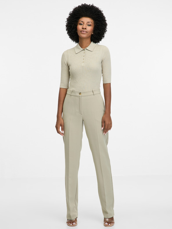 Orsay Šedé dámské tričko s krátkým rukávem ORSAY