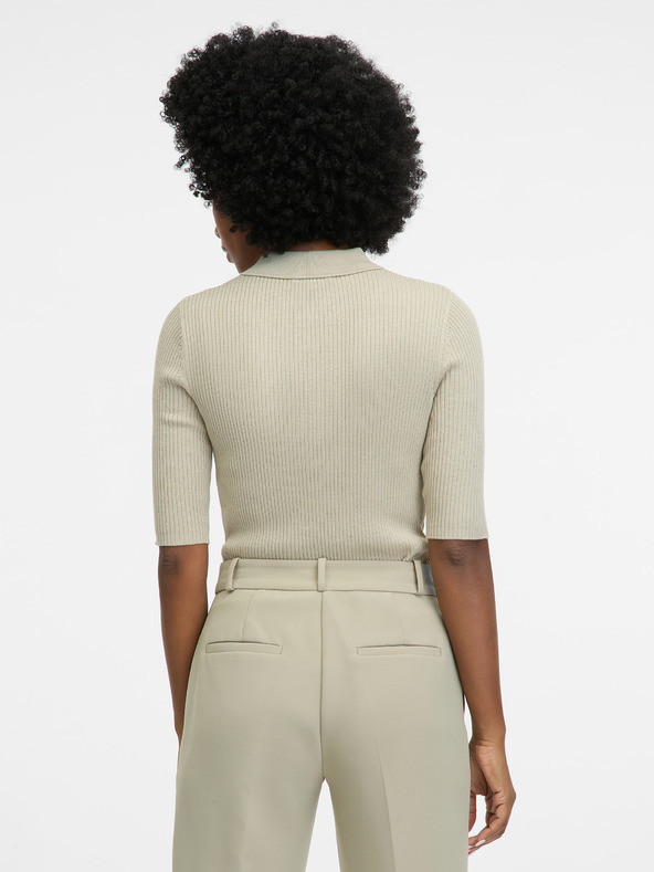 Orsay Šedé dámské tričko s krátkým rukávem ORSAY