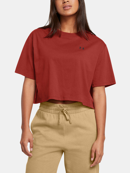 Under Armour Dámské tričko Under Armour UA W BOXY CROP LOGO SS