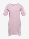 ALPINE PRO Růžové dámské bavlněné šaty Alpine Pro MOLEDA