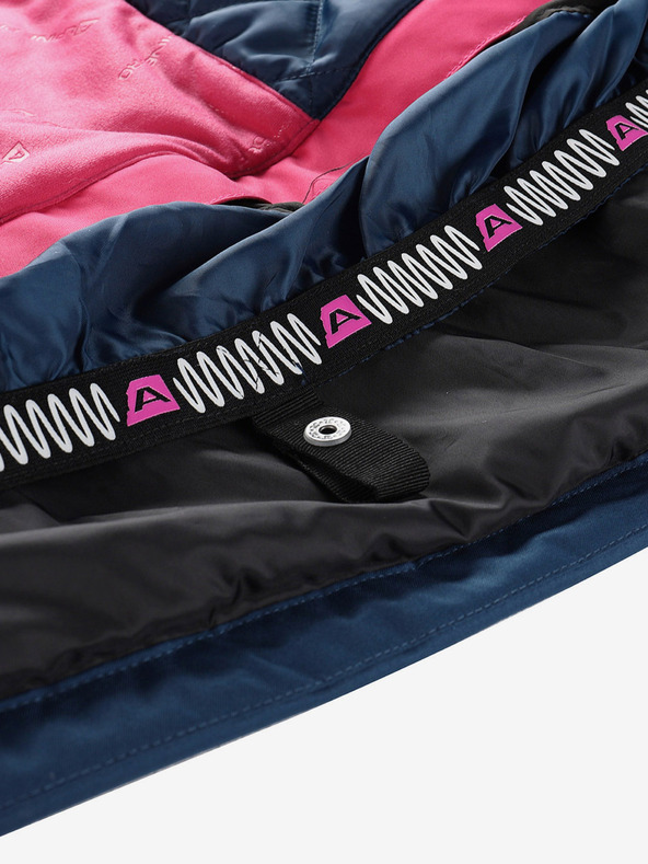 ALPINE PRO Dámská lyžařská bunda s membránou ptx ALPINE PRO ZARIBA cabaret