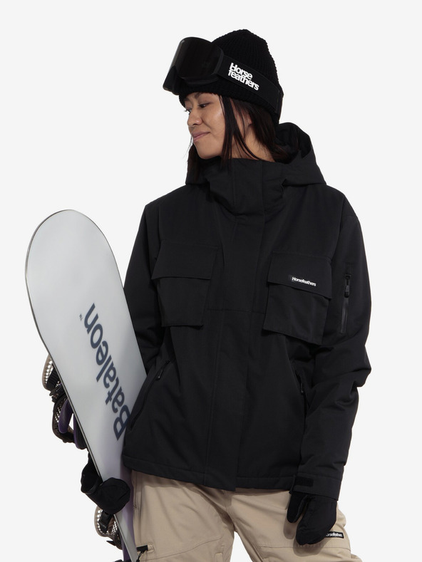 Horsefeathers Bunda Rheie Horsefeathers - černá