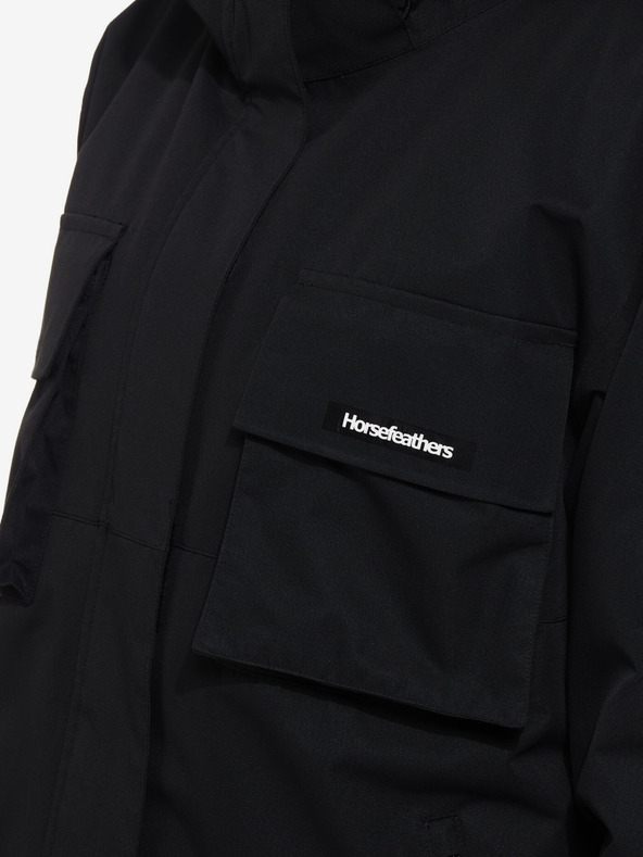 Horsefeathers Bunda Rheie Horsefeathers - černá