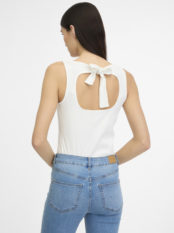 Orsay Bílé dámské tílko ORSAY