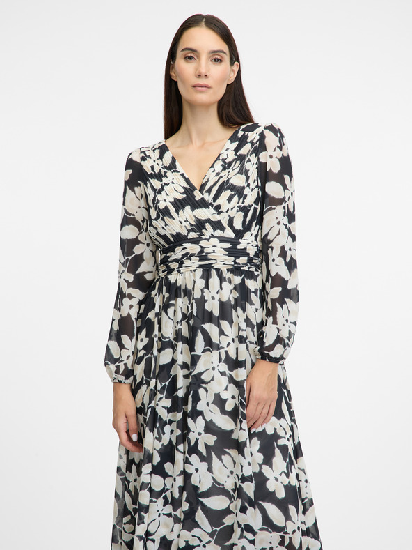 Orsay Černé dámské maxi šaty ORSAY