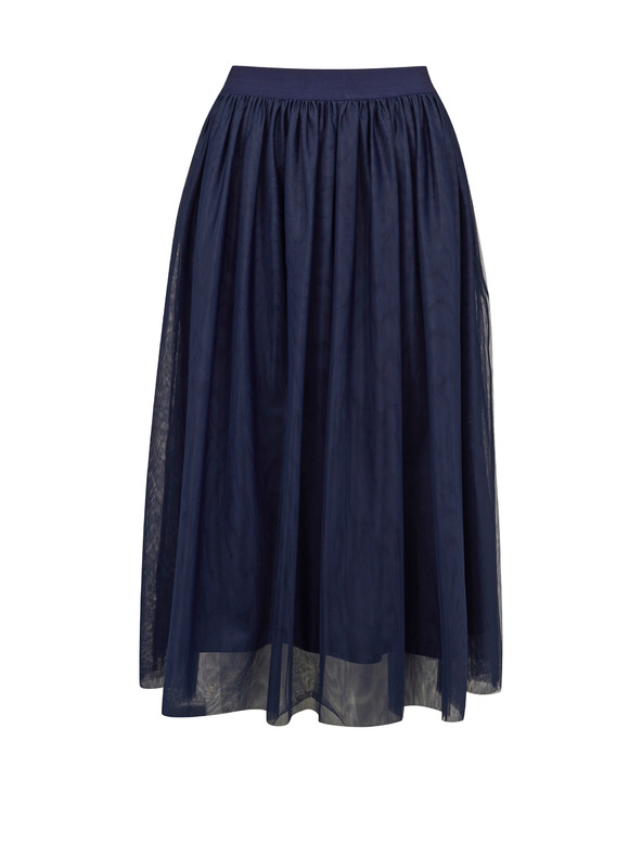 Orsay Modrá dámská sukně ORSAY