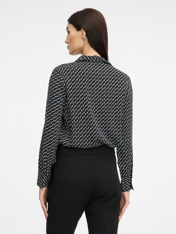 Orsay Tmavě šedá dámská halenka ORSAY