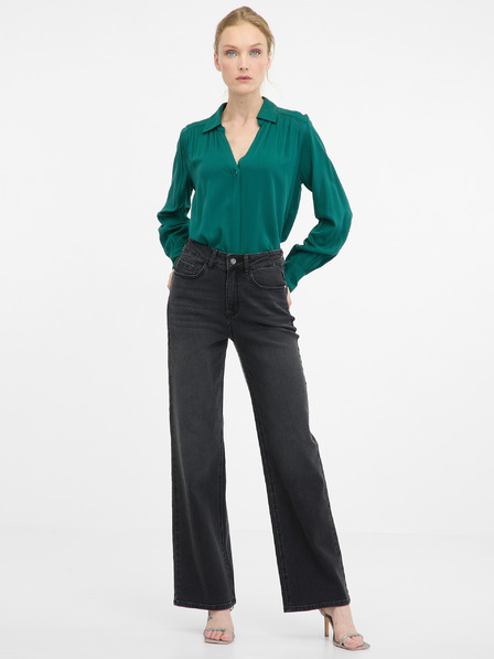 Orsay Zelená dámská halenka ORSAY