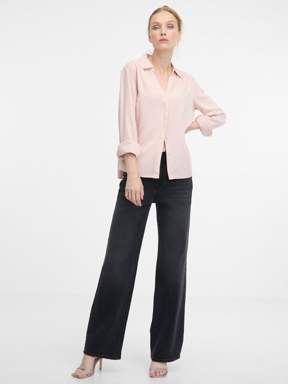 Orsay Světle růžová dámská halenka ORSAY