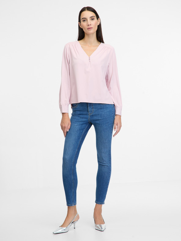 Orsay Světle růžová dámská halenka ORSAY