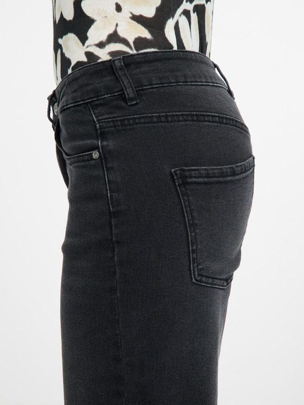 Orsay Černé dámské široké džíny ORSAY