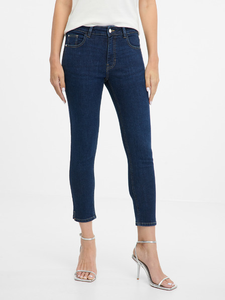 Orsay Modré dámské skinny fit džíny ORSAY