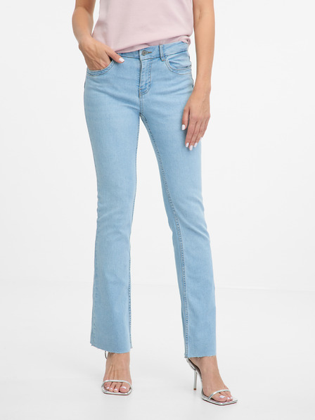 Orsay Světle modré dámské bootcut džíny ORSAY