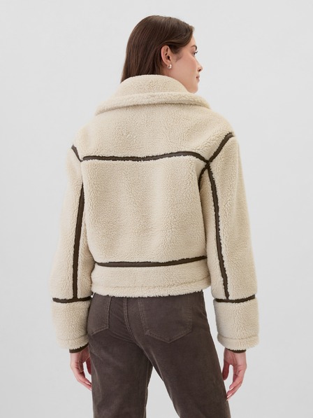 GAP Zkrácená sherpa bunda